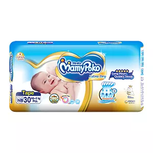 mamypoko extra dry tape newborn diaper