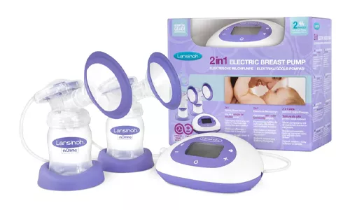 lansinoh 2in1 electric breast pump