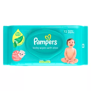 pampers baby gentle wet wipes with aloe vera