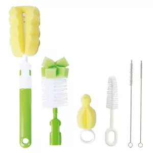 babybee baby bottle brush cleaning set 6-pc set