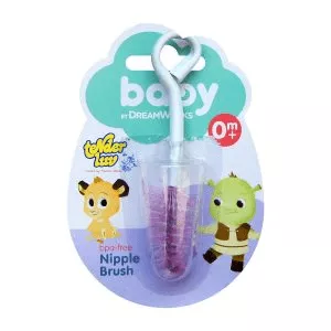 tender luv dreamworks baby bottle nipple brush