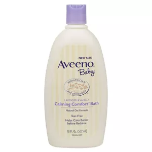 aveeno baby calming comfort bath soap