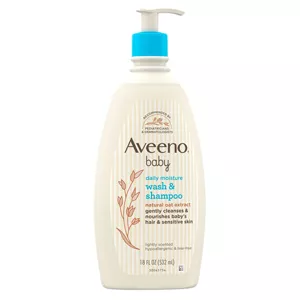 aveeno baby daily wash shampoo