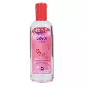 babyflo baby oil regular scent