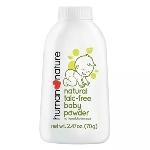 human nature natural talc free baby powder