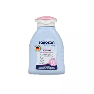 sanosan organic baby care lotion