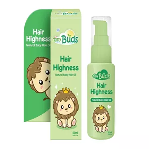 tiny buds hair highness natural baby hair oil