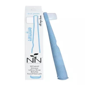 nature to nurture wheat straw ultra fine bristle baby toothbrush