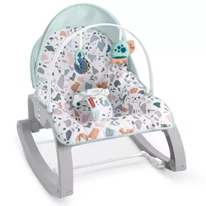 fisher price deluxe infant to toddler baby rocker seat